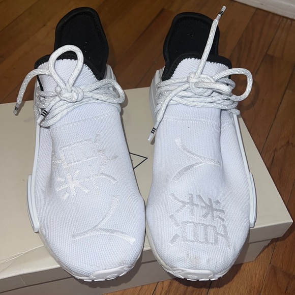 adidas gazelle silver green womens adidas Originals x Pharrell Williams Hu Holi NMD BC